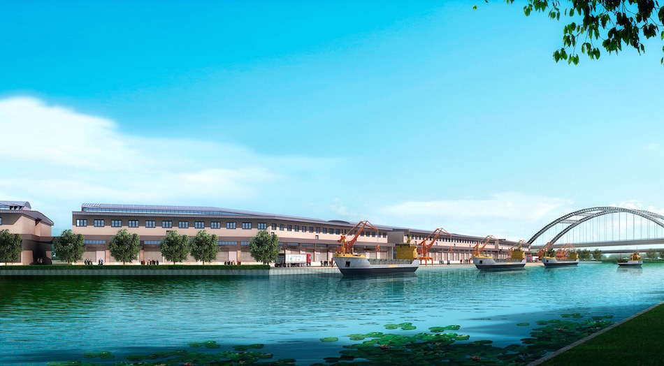 嘉兴市现代综合物流园区农产品交易码头