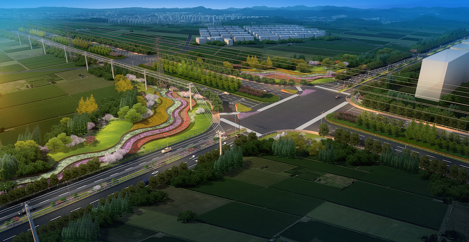 G318国道南太湖段绿化提升工程