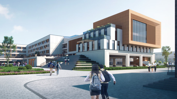 舟山沈家门中学改扩建项目