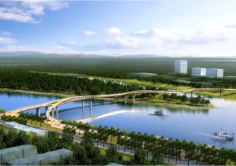 衢州信安湖景观桥工程