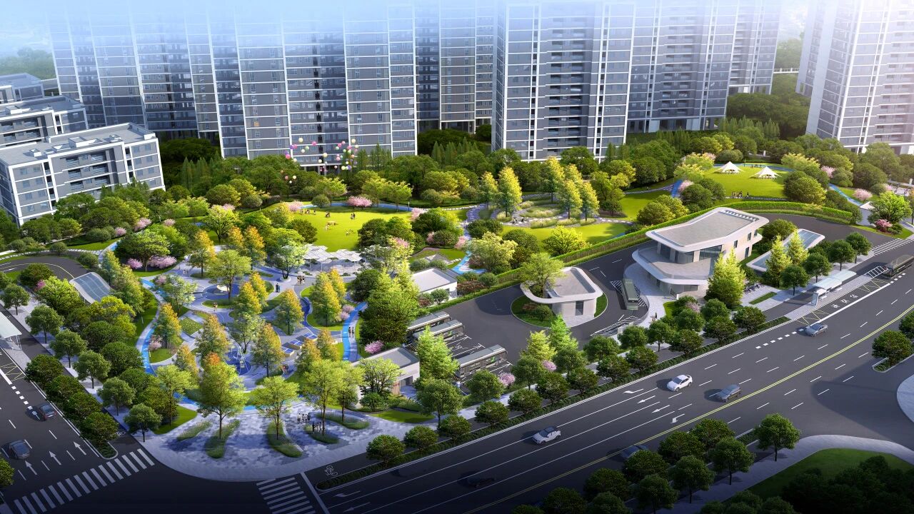 城东新城单元SC080301-46地块公园兼地下社会公共停车库工程设计