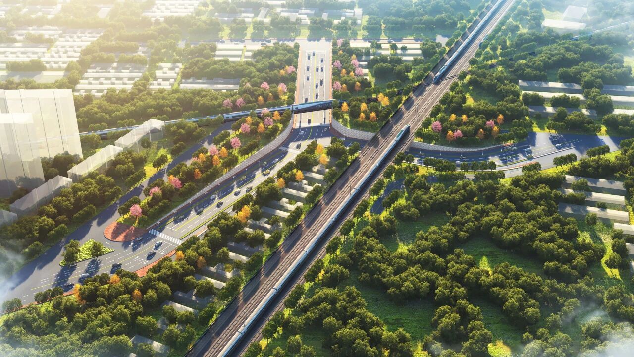 北同蒲线K127+403(胡家窑道口)平改立工程设计