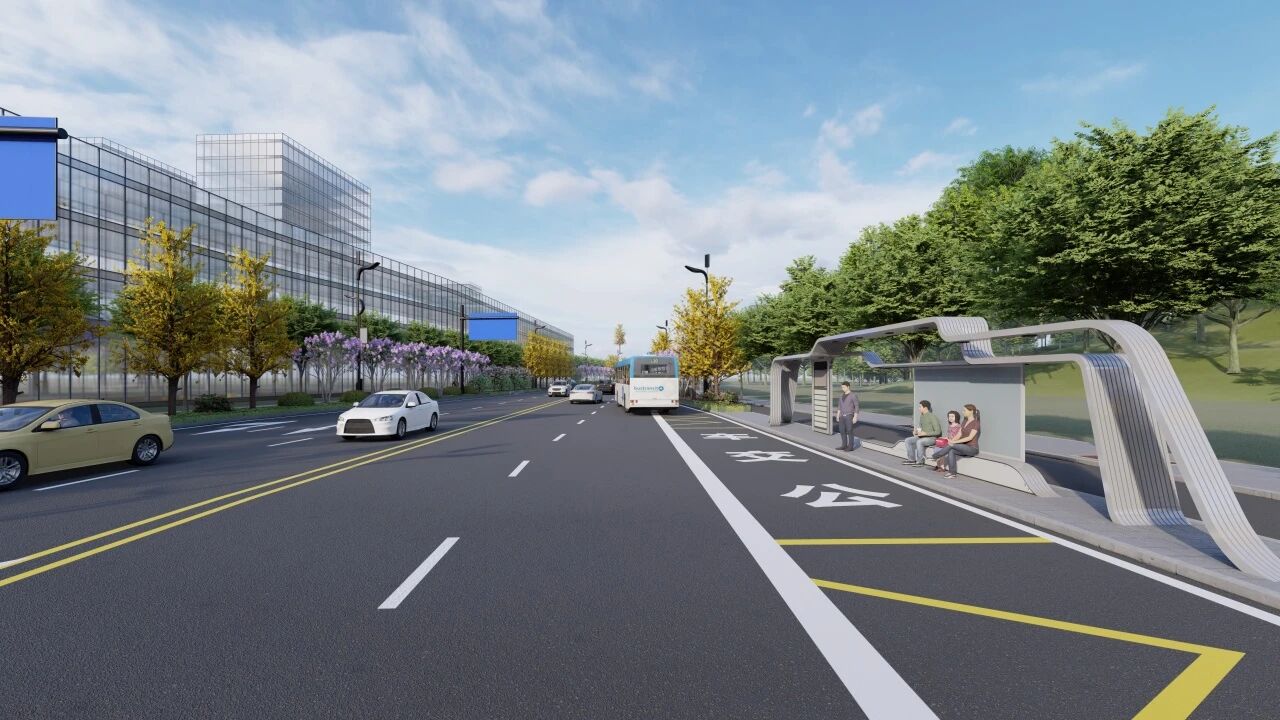 池杉路（北塘河绿带-横一路）设计及后续服务